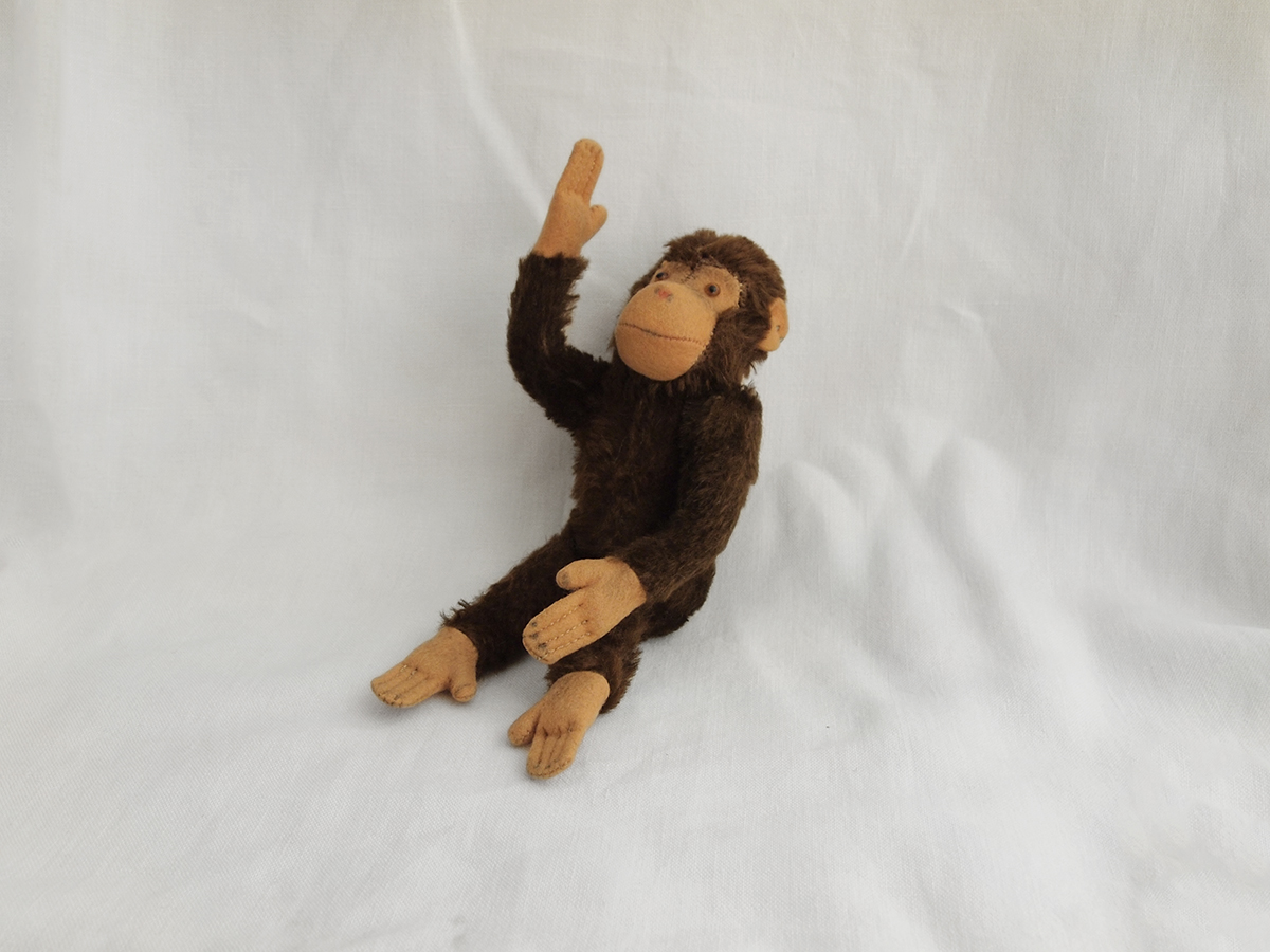 1950's stuffed monkey