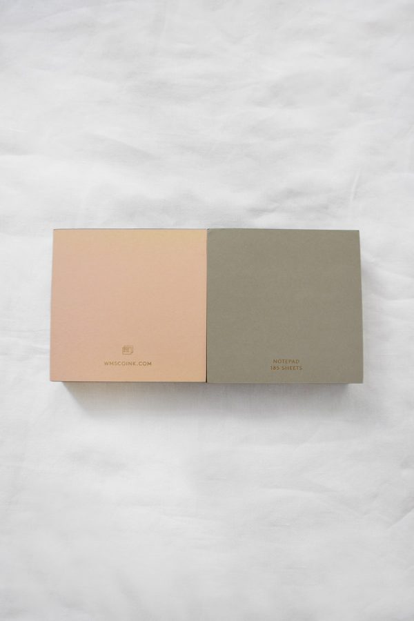 Wms&Co. - Color Pad with Gilded Edge - Small Square