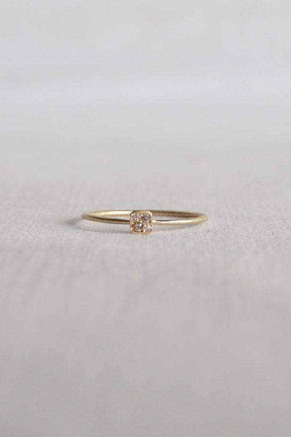 Joe Schmoe, Tessera Square 4 Diamond Ring - MAKIE