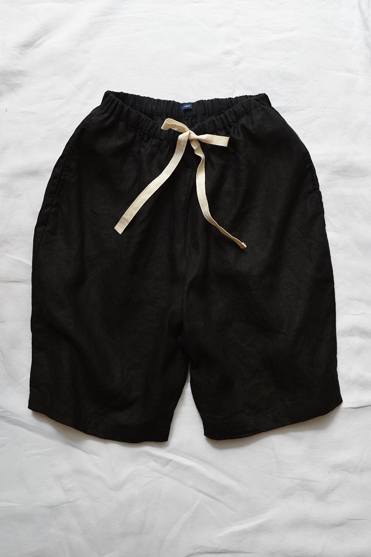 loose linen shorts