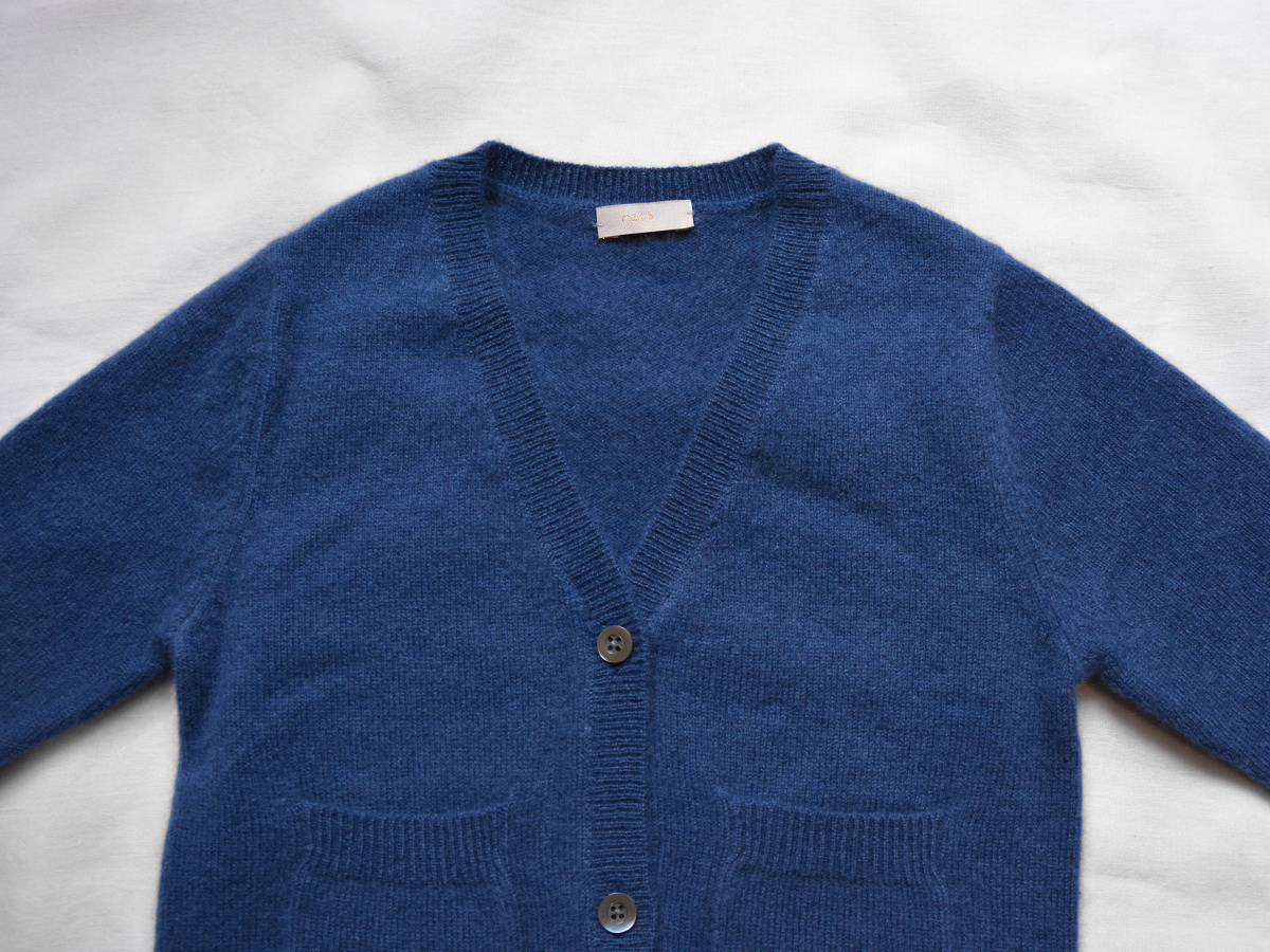 next blue cardigan