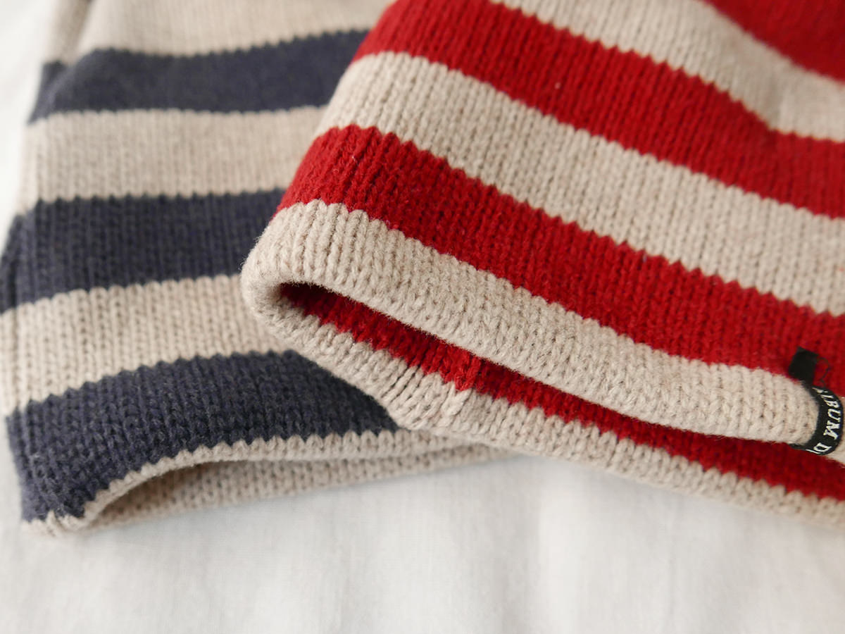 Album di Famiglia Baby Girls and Boys Striped Hat - MAKIE