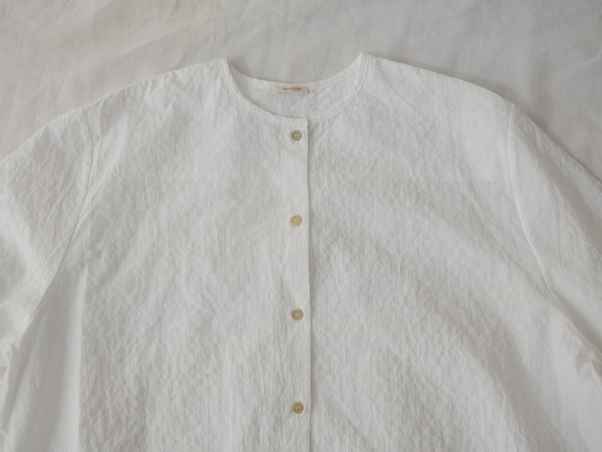 apuntob (a.b), P1748 Shirt - White - MAKIE