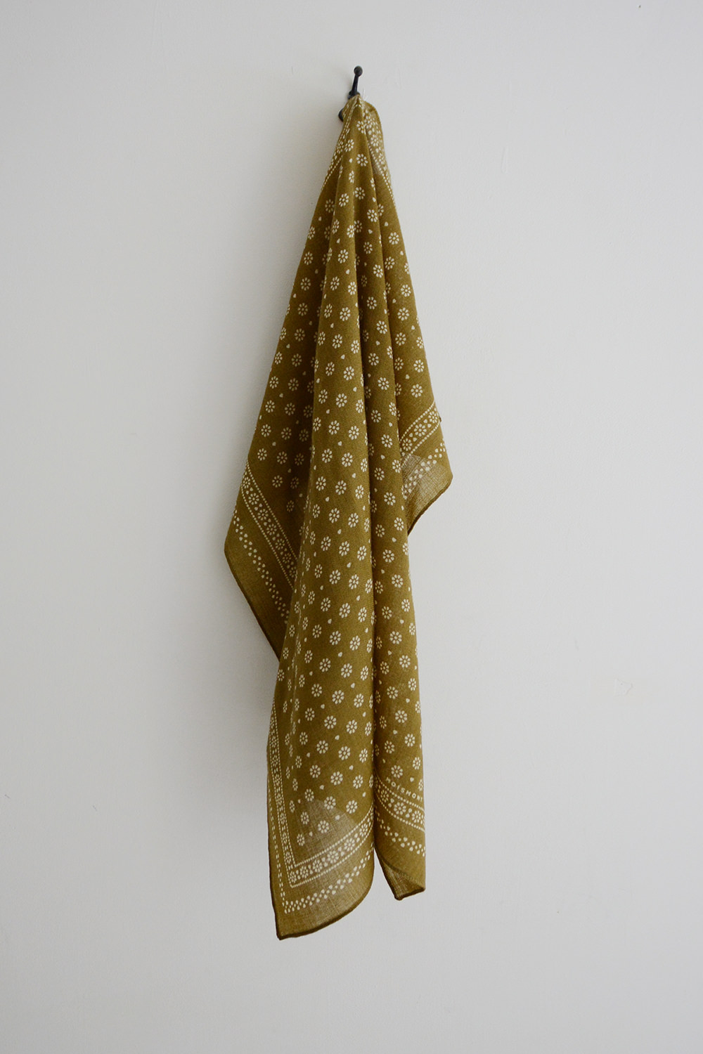 moismont scarf No676 khaki top picture